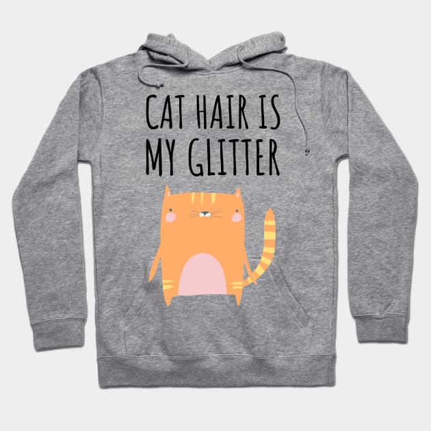 Cat Hair is My Glitter Hoodie by juinwonderland 41